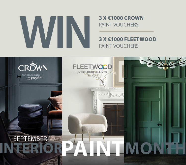 September Interior Paint Month — prizes